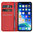 Leather Wallet Case & Card Holder Pouch for Apple iPhone 11 Pro Max - Red